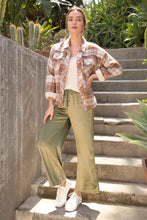 Load image into Gallery viewer, Sunday Brunch Satin Contrast Pants
