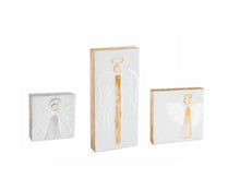 Load image into Gallery viewer, Wood Block Angel
