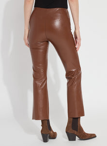 Elysee Vegan Leather Ankle Pant