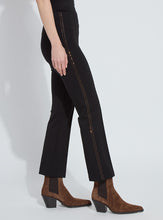 Load image into Gallery viewer, Crystal Embellished Elysee Ankle Pant
