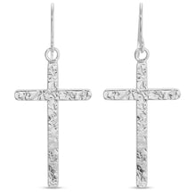 Load image into Gallery viewer, Gilded Cross Earring

