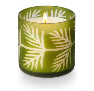 Pine Glass Candle