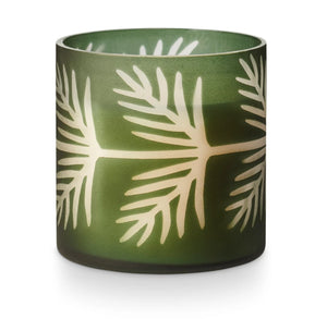 Pine Glass Candle