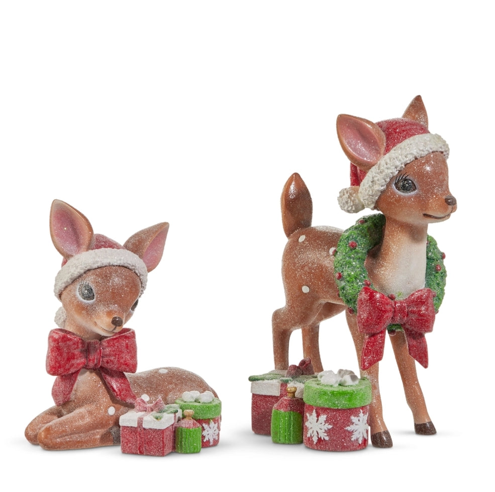 Raz Imports Vintage Holiday Deer