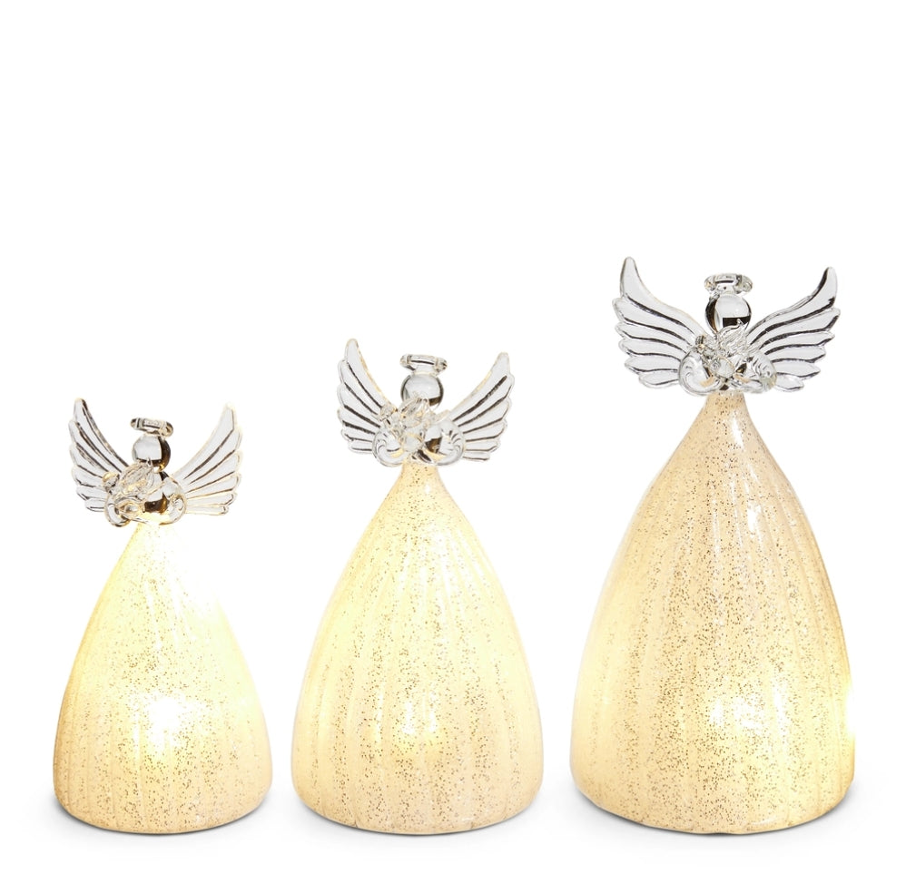 Lighted Angel Figurines