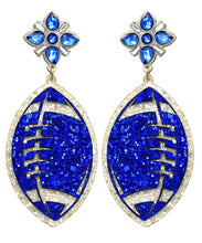 Load image into Gallery viewer, Game Day Honolulu Blue Earring
