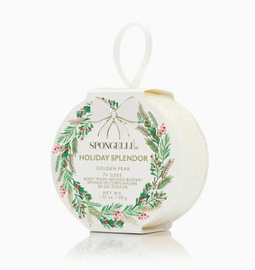 Spongette Holiday Wreath Body Buffer