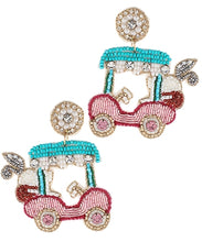 Load image into Gallery viewer, Golf Cart Earrings
