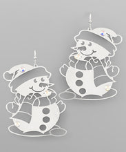 Load image into Gallery viewer, Snowman Earring
