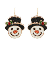 Load image into Gallery viewer, Snowman Earring
