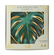 Load image into Gallery viewer, Jewelry Dish &amp; Stud Earring Set
