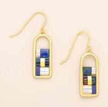 Load image into Gallery viewer, Good Karma Miyuki Frame Earring
