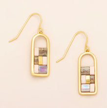 Load image into Gallery viewer, Good Karma Miyuki Frame Earring
