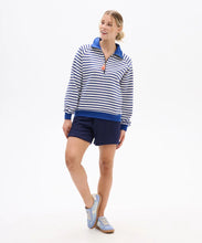 Load image into Gallery viewer, Hatley Mezarine Blue Stripe Pullover
