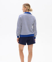 Load image into Gallery viewer, Hatley Mezarine Blue Stripe Pullover
