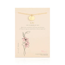 Load image into Gallery viewer, Birth Flower Necklaces
