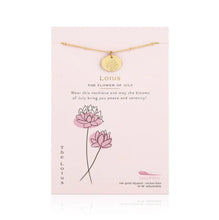 Load image into Gallery viewer, Birth Flower Necklaces
