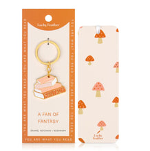 Load image into Gallery viewer, Bookmark &amp; Keychain gift set

