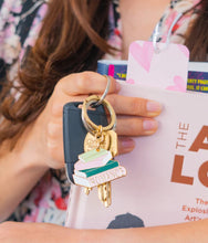 Load image into Gallery viewer, Bookmark &amp; Keychain gift set
