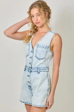 Load image into Gallery viewer, Remember This Denim Romper
