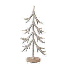 Load image into Gallery viewer, Aluminum Tree w/ Mango Wood Base
