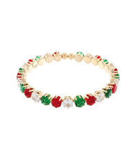 Load image into Gallery viewer, Red &amp; Green Bejeweled
