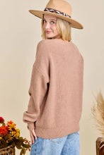 Load image into Gallery viewer, Thankful Pumpkin Brown Sweater
