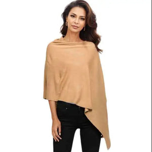 The Cathy Cashmere Feel Poncho