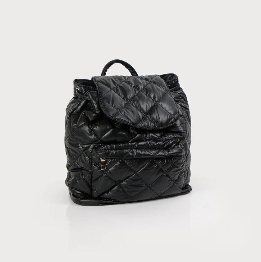 Quilted Backpack Bag