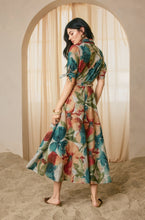 Load image into Gallery viewer, Sunset Whispers Eyelet Buckle Dress
