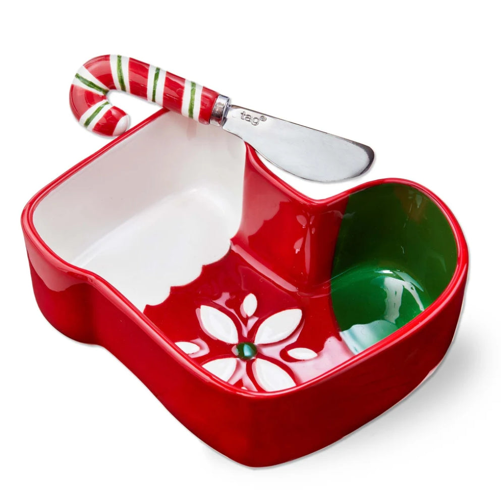 Stocking Bowl & Spreader Set