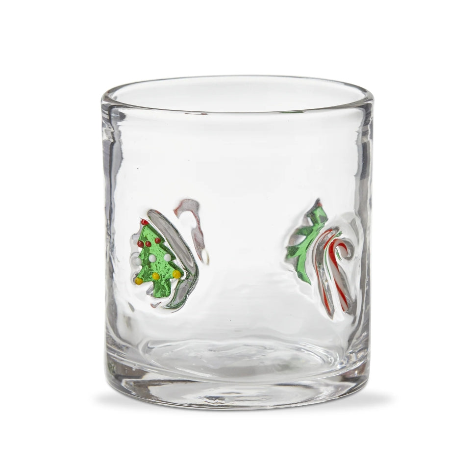 Holiday Drinking Glass