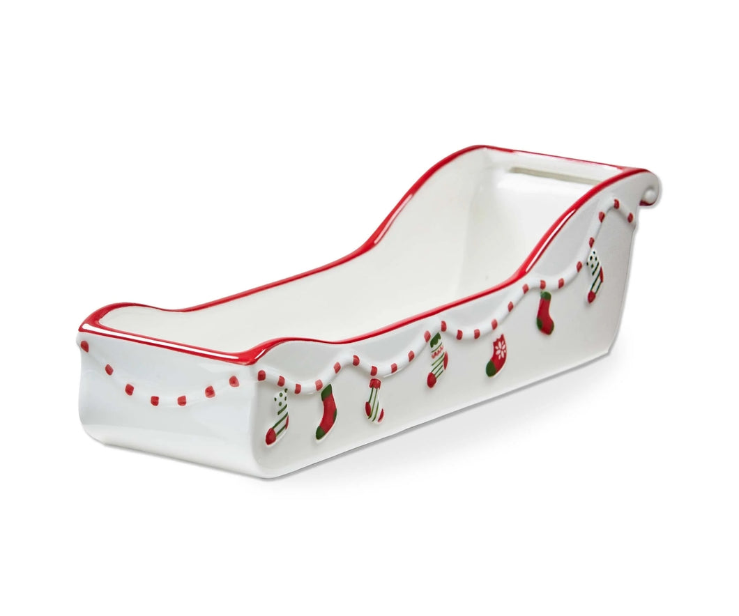 Holiday Cheer Cracker Dish