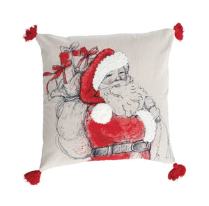 Santa 20" Square Pillow