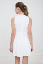 Load image into Gallery viewer, Someday Soon White Drop Waist Pleated Dress
