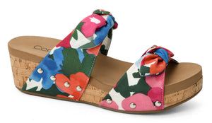 Corkys Sittin Pretty Floral Heel Sandals