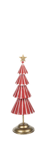 Red Metal Layered Tree