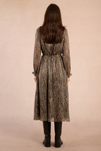 Load image into Gallery viewer, Hear Me Roar Long Belted Dress
