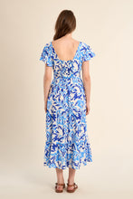 Load image into Gallery viewer, Blue Alizee Maxi Dress

