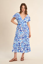 Load image into Gallery viewer, Blue Alizee Maxi Dress
