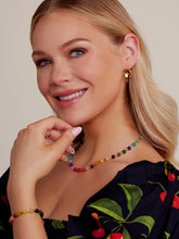 Load image into Gallery viewer, Glass Bead Magnet Short Necklace
