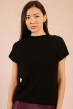 Load image into Gallery viewer, Beauty In Black Sweater Top
