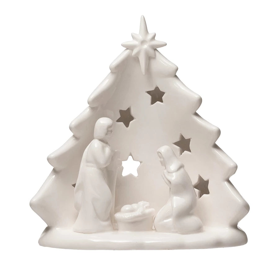Holy Family Candle Holder