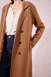 Wrapped in Wonder Camel Knit Coat