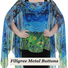 Load image into Gallery viewer, Silky ONE SIZE Poncho/Cape

