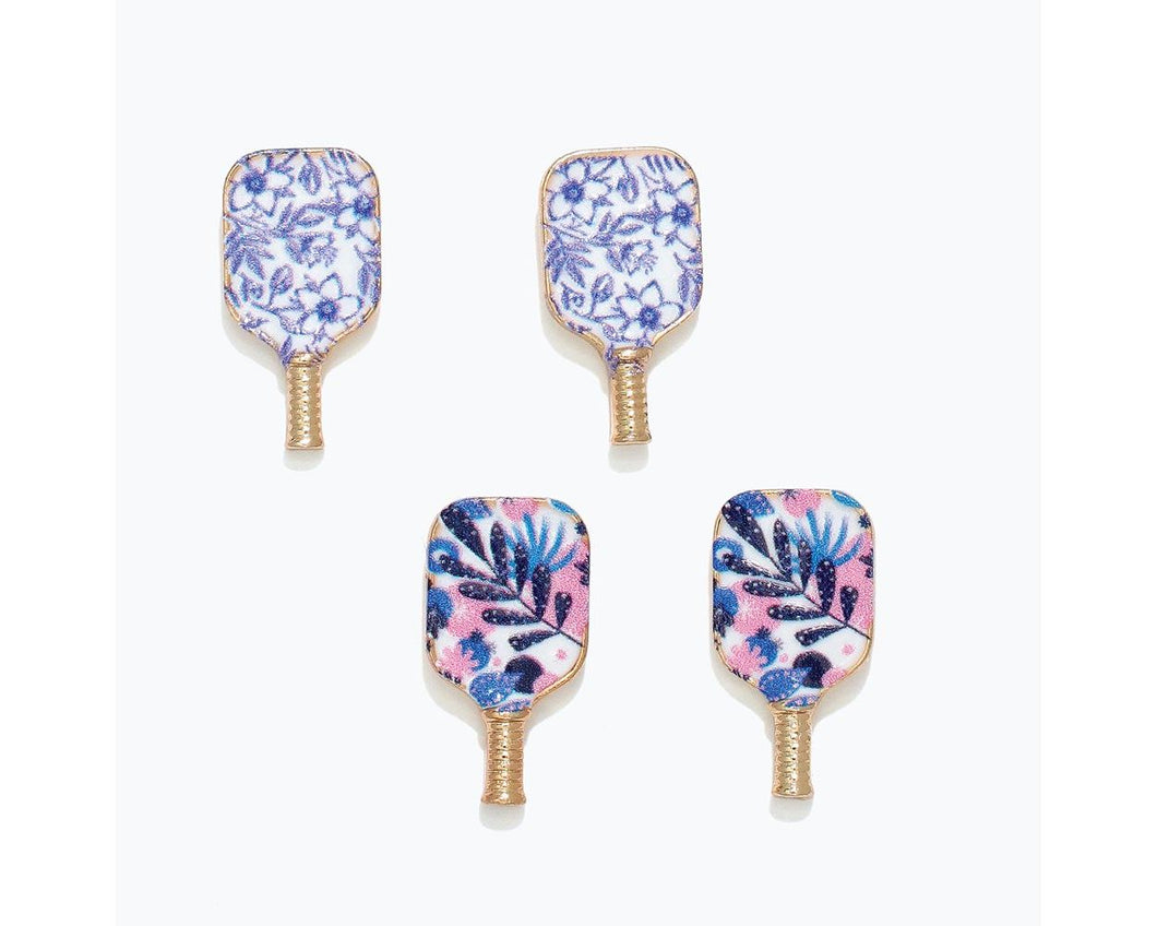 Pickleball Paddle Post Earrings