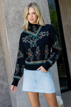 Load image into Gallery viewer, Wrapped Up Scarf Neck Sweater
