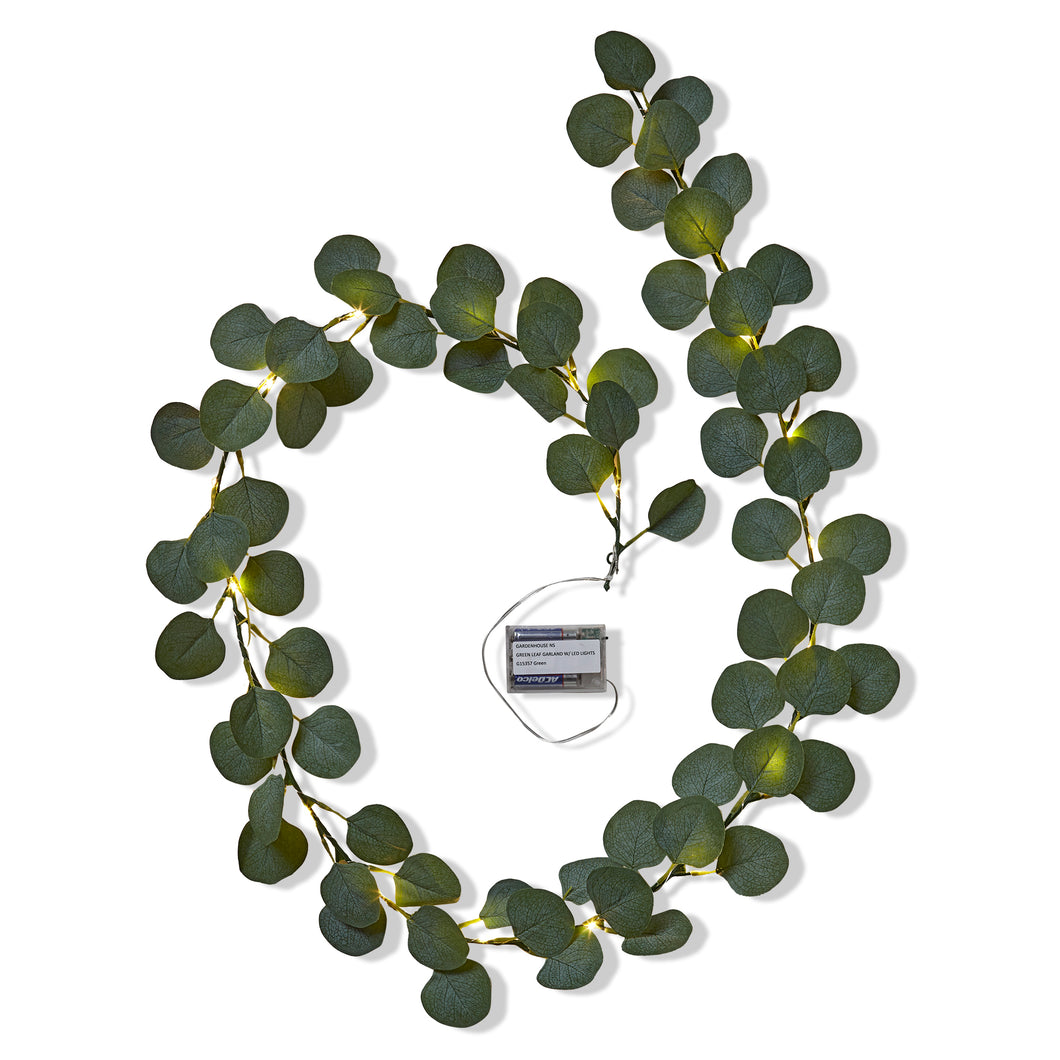 Light Up Eucalyptus Garland