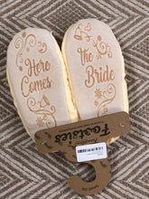 Load image into Gallery viewer, Yellow Bows Bride Slippers
