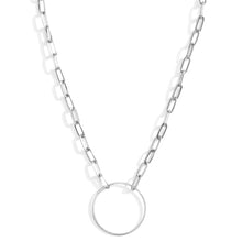 Load image into Gallery viewer, Circle Link Chain Necklace
